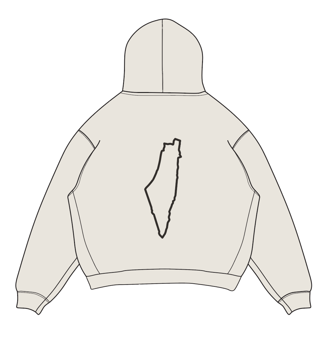 Hoodie - Cream